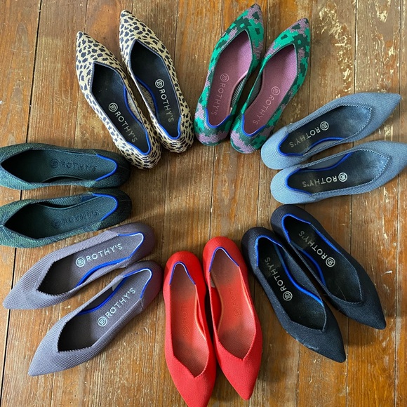 Rothys cheetah points 8 retired - Picture 6 of 6